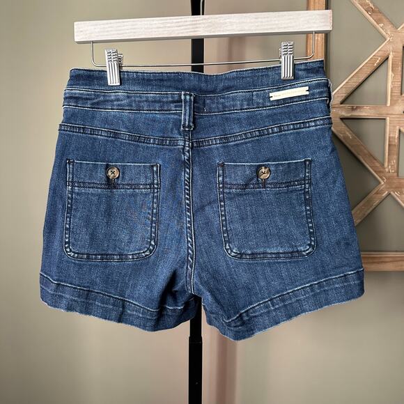 Pilcro by Anthropologie High Rise Slim Denim Shorts - Picture 2 of 5